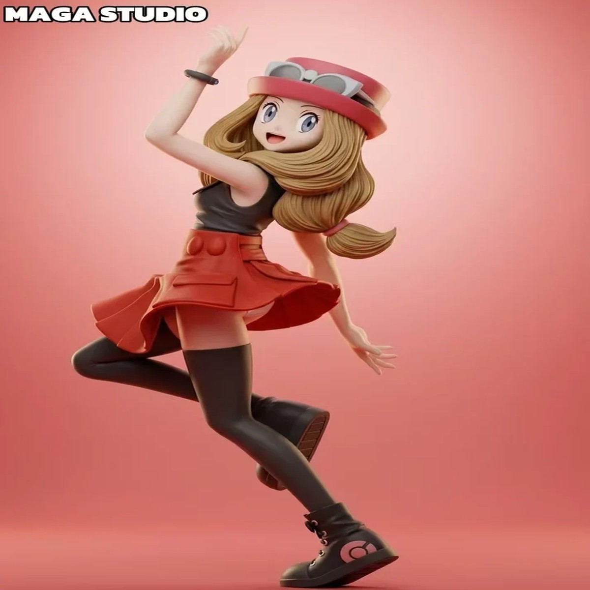 MAGA Studio Pokmon Serena & Delphox TOPGK 1/20 Scale Statue