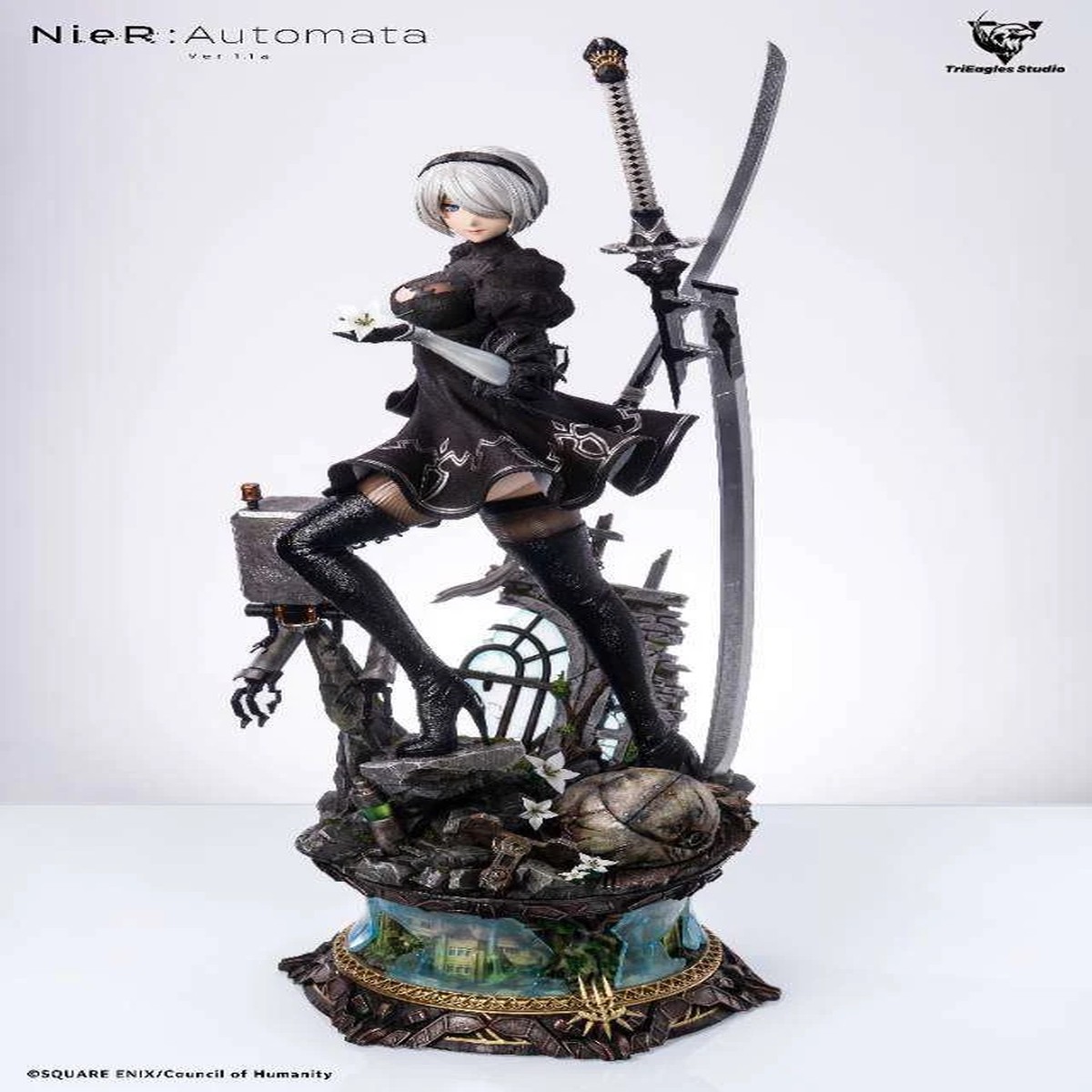 TriEagles Studio NieR:Automata 2B TOPGK 1/4 Scale Time-Limited Statue