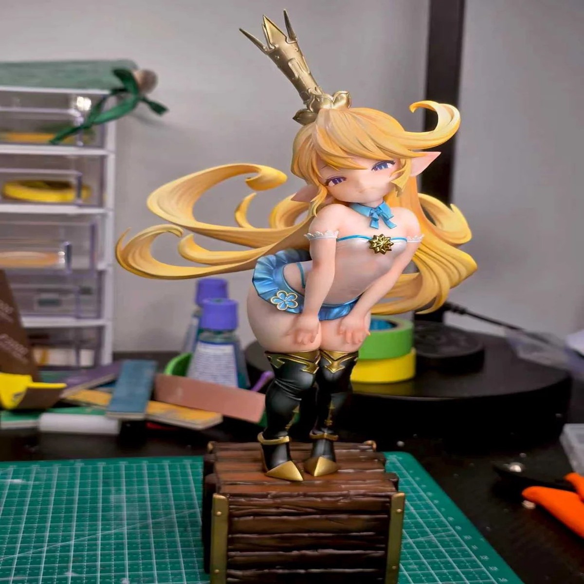 Fiercely Enter Studio Granblue Fantasy Charlotta 1/6 Scale Resin Statue