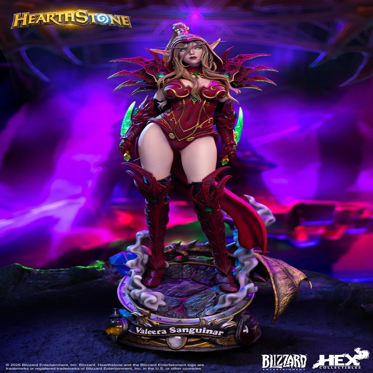 Blizzard Entertainment x HEX Valeera Sanguinar 1/6 Scale TOPGK Statue