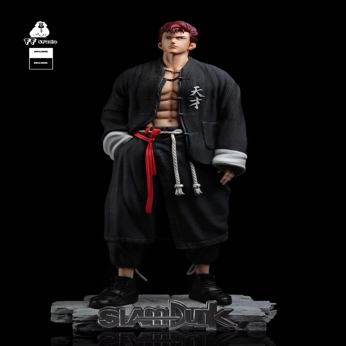 Chinese Style Hanamichi Sakuragi SLAM DUNK Resin Statue FF Studio