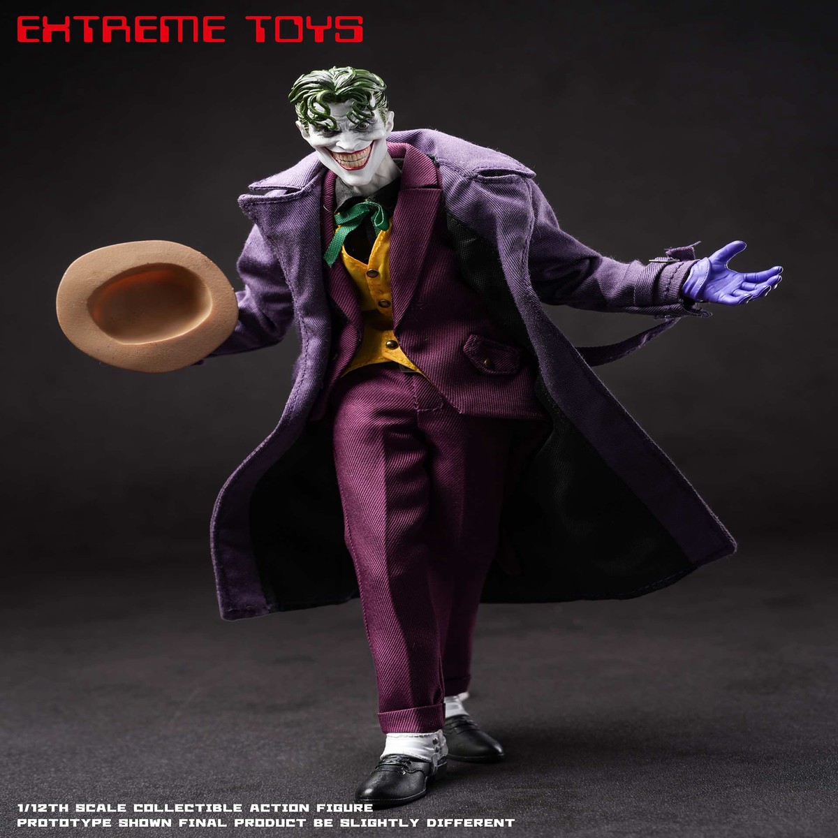 Extreme Toys EX004 The Killing Joke Joker 1/12 Scale Action Figure(Licensed)